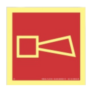 Placa E01 - Alarme sonoro 15x20cm