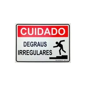 Placa Degrau Irregular 20x30cm